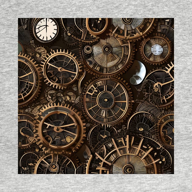 Steampunk Pattern by FineArtworld7